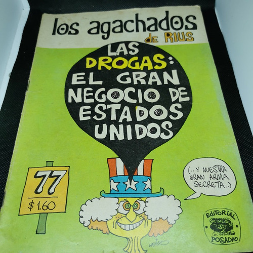 Comic Los Agachados De Rius, Editorial Posada # 77