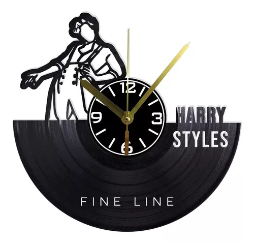 Reloj Pared Disco Vinil Acetato Decoración Harry Styles M157