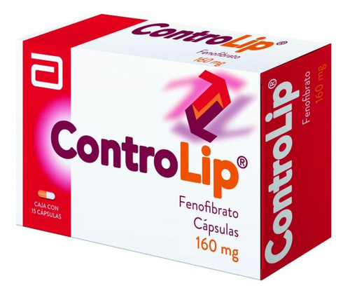 Controlip 160 Mg Caja Con 15 Cápsulas