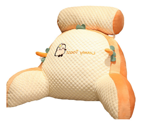 Almohada Lumbar Tostada En El Sofá Cama