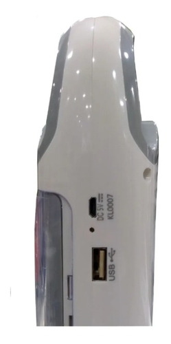 Lampara De Emergencia Recargable 36 Led + Power Bank 3000mah