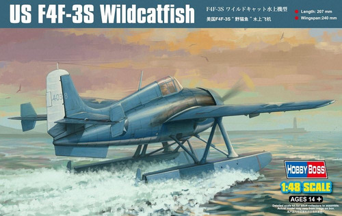 F4f-3s Wildcatfish 1/48 Kit De Montar Hobby Boss 81729