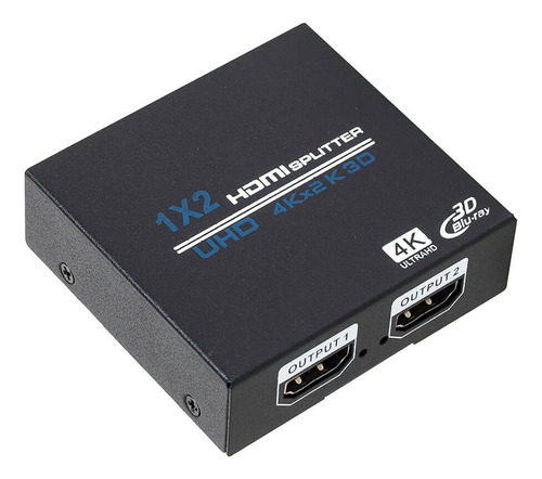 Splitter Hdmi - 1 Entrada 2 Saídas Full Hd 1080p E 4k