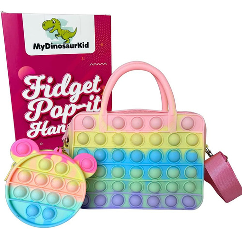 Bolso De Mano Fidget Con Monedero Linda Bandolera De Hombro 