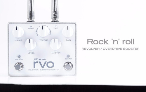 Pedal Dedalo Fx Rvo3 Revolver Pedal Overdrive Booster