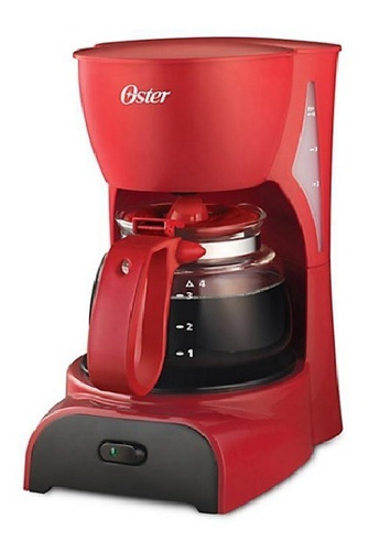 Cafetera Oster® Bvstdcdr5r Para 4 Tazas - Rojo