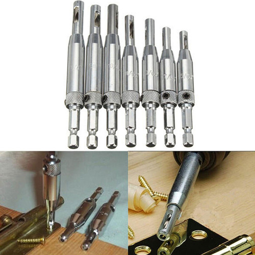 Juego De Brocas Autoperforadoras Con Bisagra, Perforadora Co