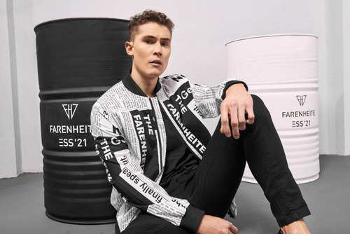 Imagen 3 de 4 de Campera Hombre Farenheite Painter