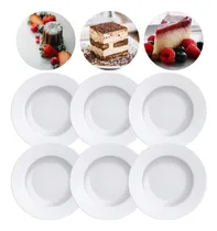 Comprar Kit 6 Pratos Doces 21cm Confeitaria Porcelana Aba Tramontina