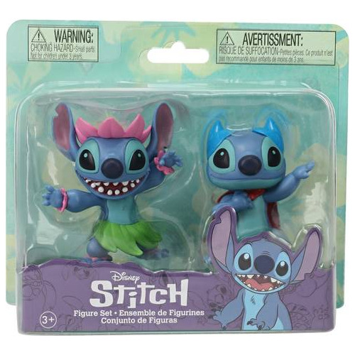 Disney Stitch Figuras Colección Set Ohana Regalo Hawaii