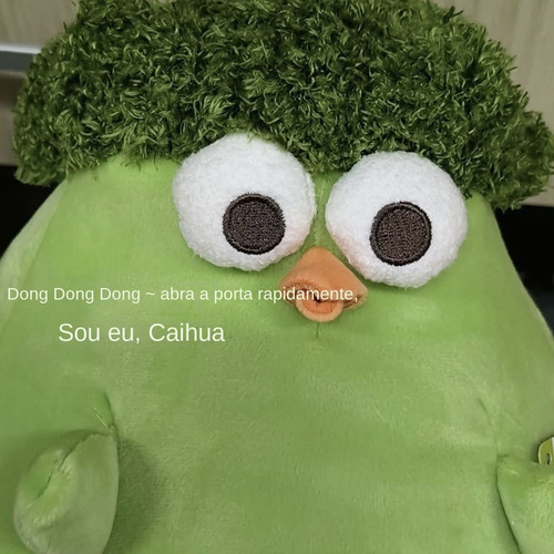 Peluche Pollo Vegetal Pollo Brócoli Regalo De Cumpleaños
