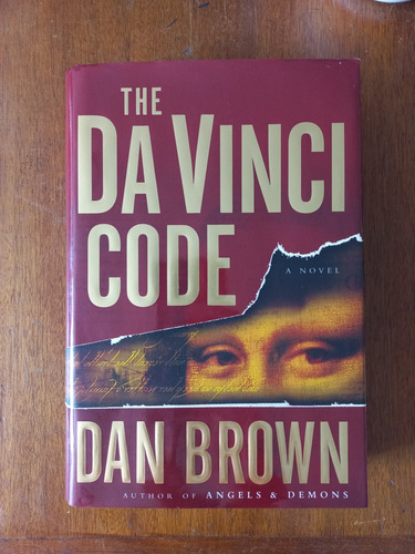 Libro The Da Vinci Code. Autor: Dan Brown