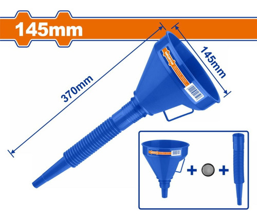 Embudo Flexible P/ Aceite Fluido Mecanica Industrial Cocina