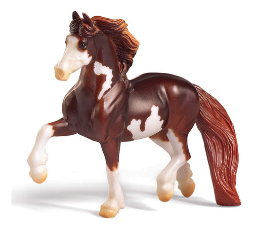 Conjunto Estável Breyer 59197 Vermelho Com 2 Cavalos E Acess