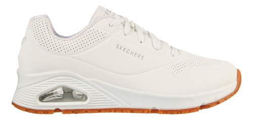 Calzado Skechers Ocupacional Uno Damas 108021-wht