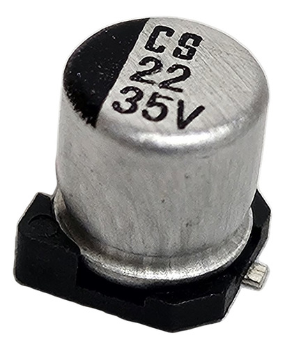 Capacitor Electrolitico Smd 22uf / 35v (50 Piezas) Con Envio