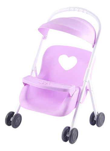 Carrinhos De Boneca Carrinho De Bebê Portátil Lilás