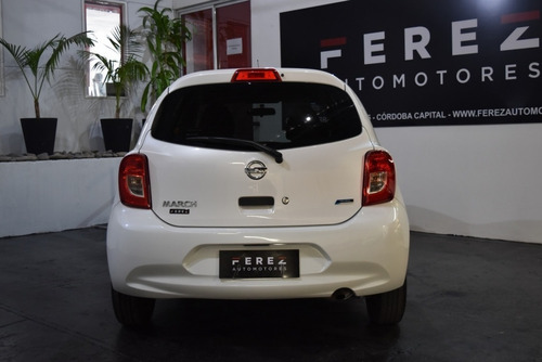 Nissan March Active 2017 Blanco Nafta En Muy Buen Estado!!!