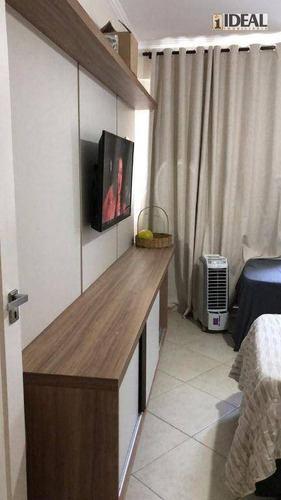 Imagem 2 de 16 de Apartamento À Venda, 45 M² Por R$ 240.000,00 - Ilha Porchat - São Vicente/sp - Ap3406