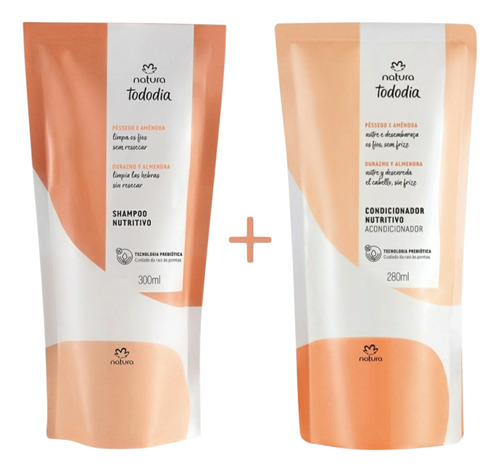 Refil Shampoo E Condicionador Natura Tododia