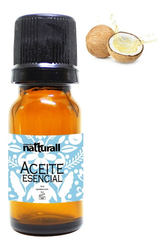 Aceite Esencial Coco Aromaterapia Puro 100% Natural Difusor