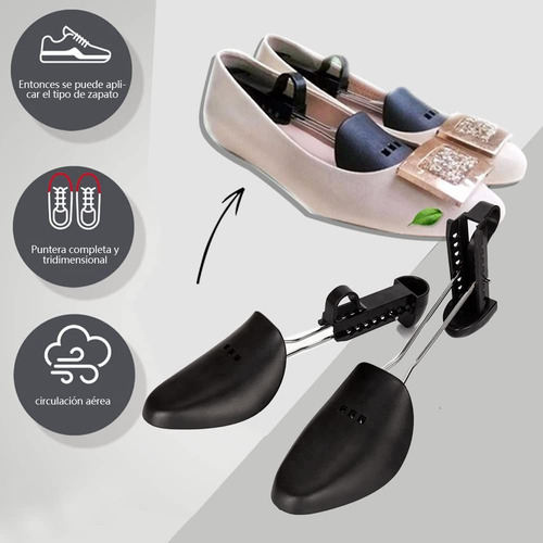 Horma Para Zapato Ajustable 5 Pares, Hormas Ensanchadoras