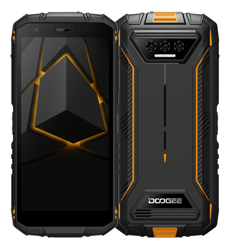 Doogee S41 Max Dual SIM 256GB Laranja 6GB RAM