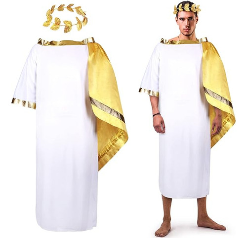 Disfraz Dios Griego Toga Romano Disfraz Toga Para Adultos Tu