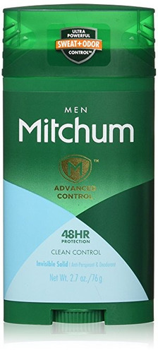 Mitchum Hombres De Control Avanzado, Limpio Invisible Contro