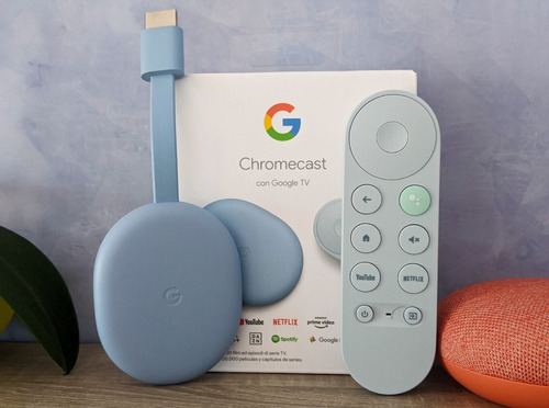 Imagen 2 de 10 de Chromecast Con Google Tv (4k, Control Remoto, Juegos) Oferta