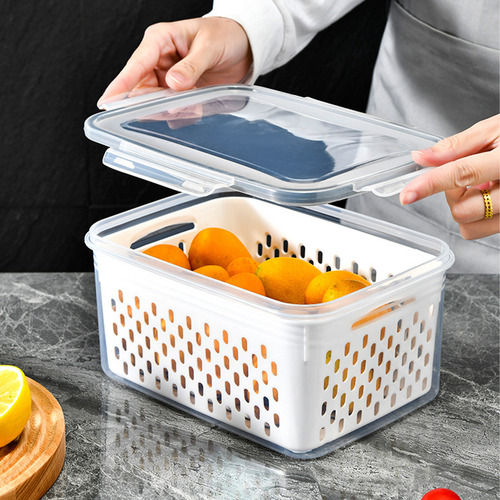 Nuevo Cuenco De Limpieza De Frutas K Multifuncional Basket C