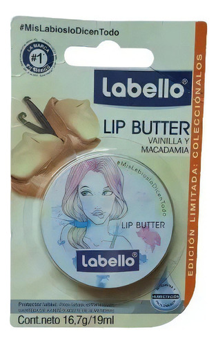 Labello Lip Butter Vanilla Y Macadamia Lata 19 Ml Hydra Iq