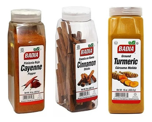 Combo Cayena Canela En Rama Y Curcuma - g a $128