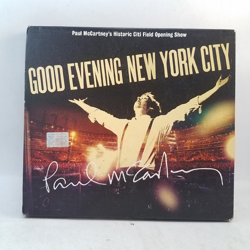 Paul Mc Cartney Good Evening New York City Cd Doble Dvd Mb 