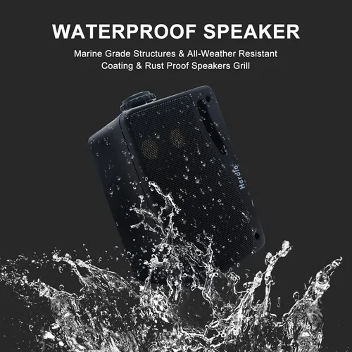 Altavoces Bluetooth 3.5 Pulgadas Impermeables 200 W Para Ext