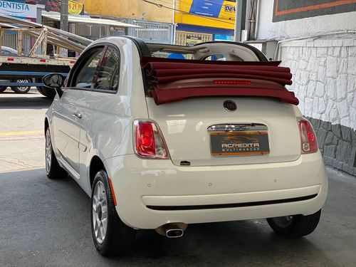 Imagem 4 de 15 de Fiat 500 1.4 Cabrio 8v Flex 2p Automatizado