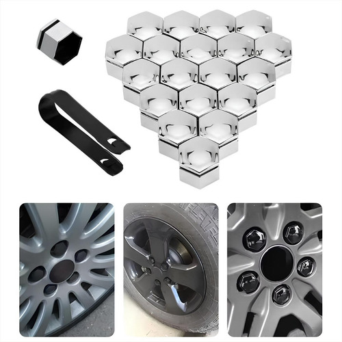 20 Tapas De Tuercas De Ruedas Para Citroen Y Peugeot