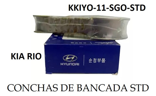 Conchas De Bancada Std Kia Rio 