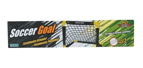 Imagen 5 de 7 de Arco De Futbol Mega Soccer Goal Plegable Sin Armado Jeg 2396