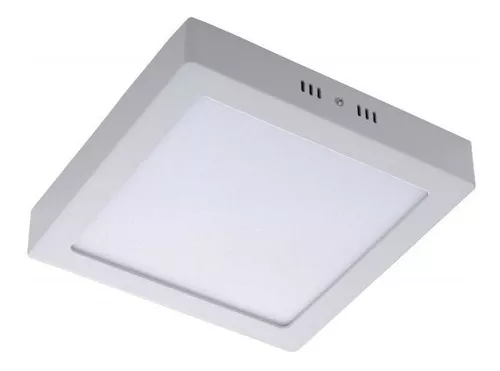 LUMINARIA PANEL CIRCULAR ADOSAR SLIM POLICARBONATO LED INTEGRADO 18W LUZ  CALIDA- LUZ FRIA - MyJ Iluminación Led