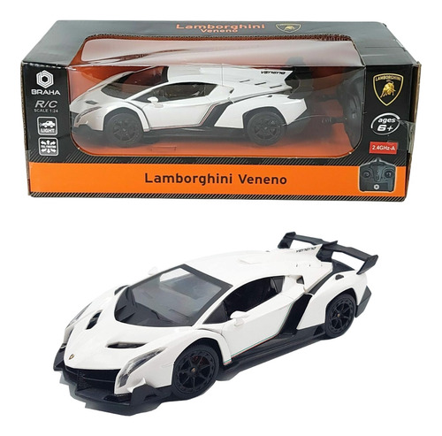 Auto Radio Control Escala 1:24 Lamborghini Coleccion Braha