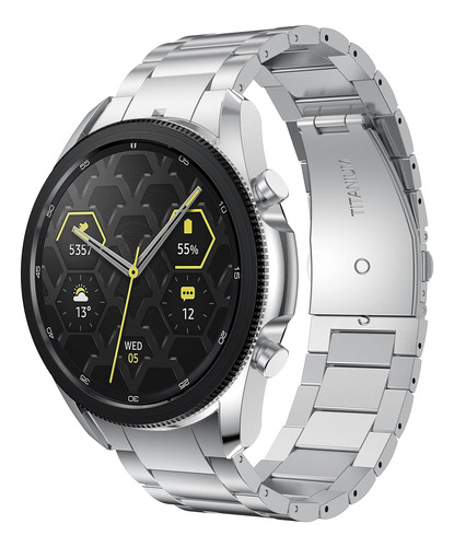 Ldfa Correa Reloj Metal Titanio Para Galaxy Watch 3 1.772 in