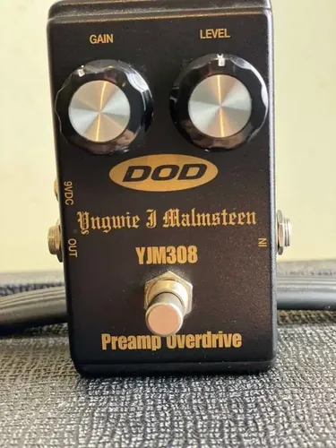 DOD YJM308 Preamp Overdrive　レリック調 Pedal Dod Yngwie J. Malmsteen Yjm308 Preamp Overdrive | MercadoLivre
