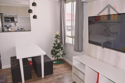 Imagem 3 de 16 de Apartamento Com 2 Dormitórios À Venda, 45 M² Por R$ 186.000,00 - Água Chata - Guarulhos/sp - Ap0194