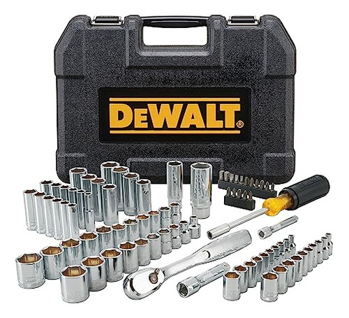 Juego De Dados Mecánicas Dewalt, 84 Piezas (dwmt81531)