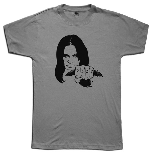 Remera Ozzy Osbourne Black Sabbath Mujer Rock Heavy Hombre