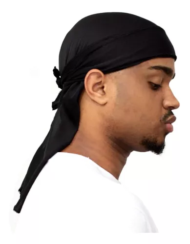 Durag Bandana Dureg Para Fazer Waves Branca : : Moda