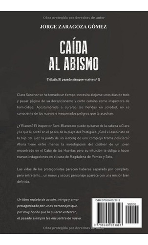 Caida Al Abismo (novela Negra Adictiva - El Pasado., de Zaragoza Gómez, Jorge. Editorial Independently Published en español