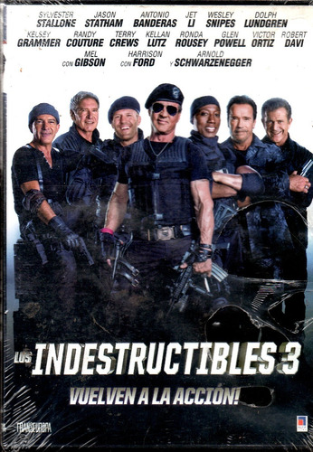 Los Indestructibles 3 - Dvd Nuevo Original Cerrado - Mcbmi