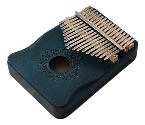 Piano De Polegar Kalimba K17m Mbira Mogno De 17 Teclas Gecko